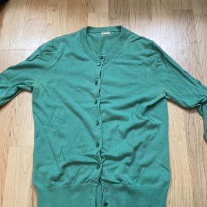 Jcrew quarter length sleeve cardigan